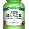 Irish Sea Moss Complex 2,250 mg with Bladderwrack & Burdock Root - 90 Quick Release Capsules